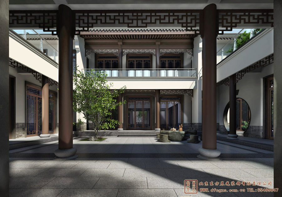 徽派中式建筑案例