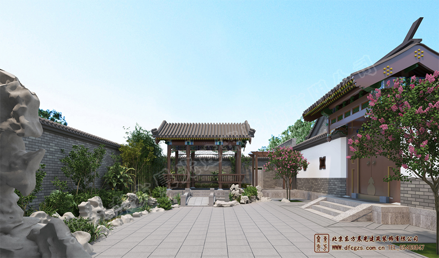 二進(jìn)中式宅院施工圖