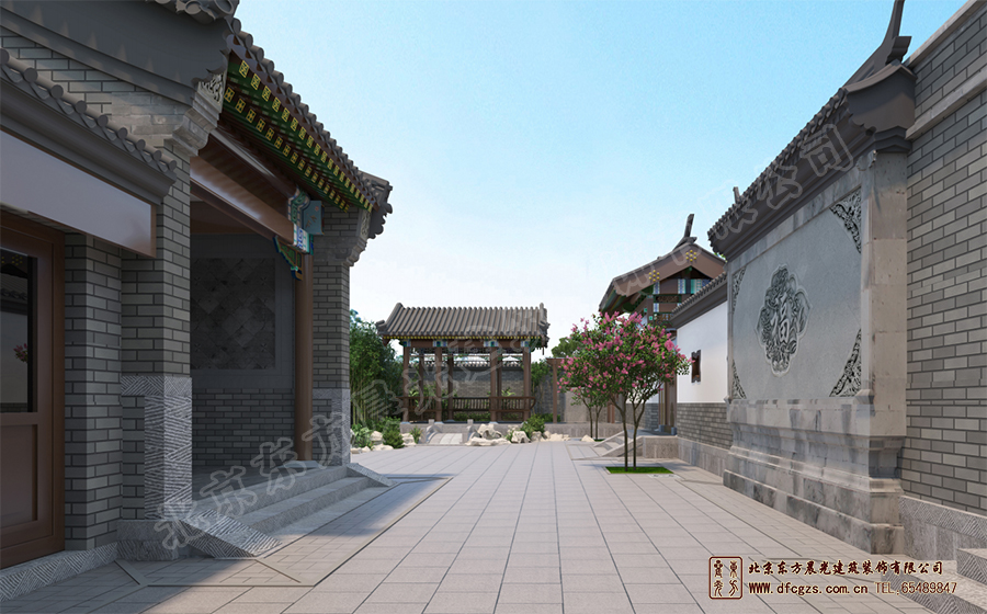 二進(jìn)中式宅院施工圖